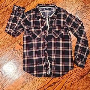 Womens flannel button up